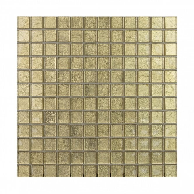 Gold Leaf (2.3cm x 2.3cm) 30cm x 30cm Wall Tile