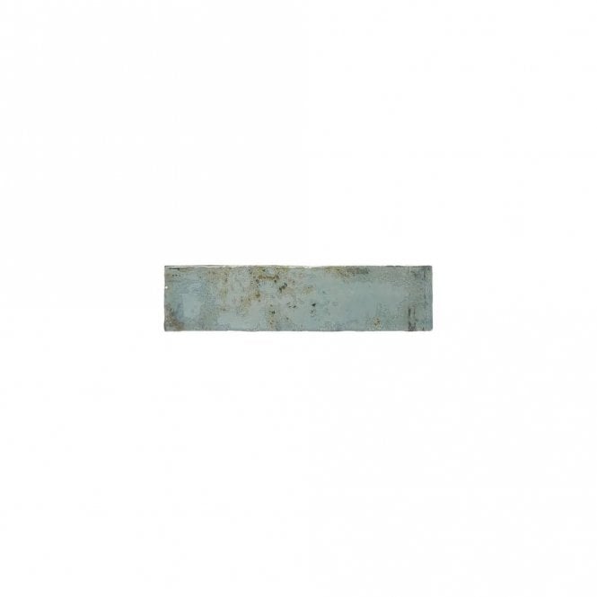 Grunge Aqua 7.5cm x 30cm Wall Tile