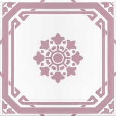 Hampshire Ruby Pink 22.5cm x 22.5cm Wall & Floor Tile