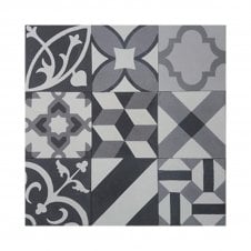 Handmade Cool Mix Encaustic Tiles - Set 1
