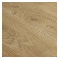 Helvetic Natural Light Oak Plank Gloss Laminate 138cm x 19.3cm x 8mm (2.131m2 Box) SOLD PER PACK