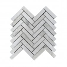 Herringbone Q-Stuturario 21 Beige Vein 28cm x 29.2cm Mosaic Tile