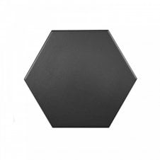 Hexagon Black Multiuse 17.5cm x 20.2cm Multiuse Tile