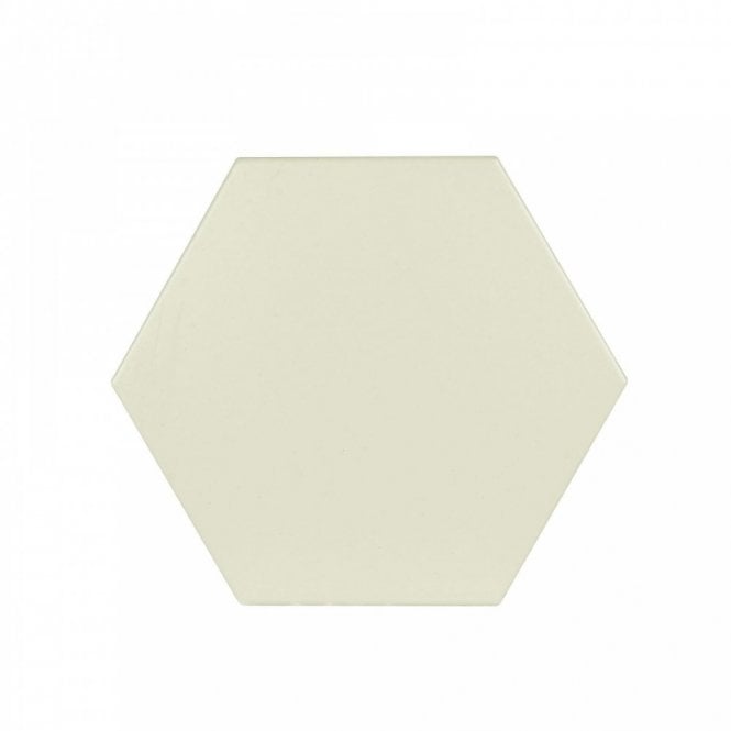 Hexagon Cream Multiuse 17.5cm x 20.2cm Multiuse Tile