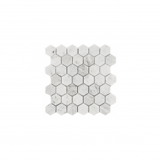 Hexagon Staturio (5.1cm x 5.9cm) 28.1cm x 32.5cm Mosaic Tile