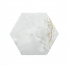 Hexagono Onyx Silk Light Green 52cm x 60cm Wall & Floor Tile