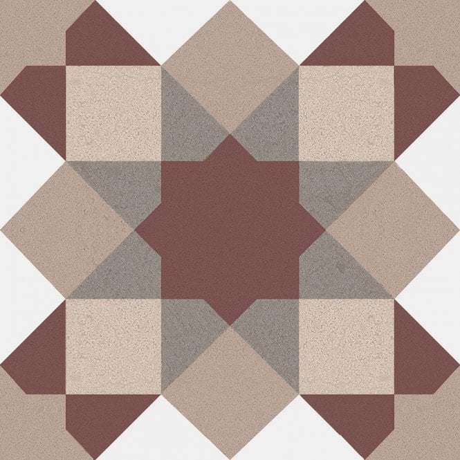 Hydra Garnet 20cm x 20cm Wall & Floor Tile