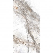 Invisible Marble Polished Porcelain 60cm x 120cm Wall & Floor Tile