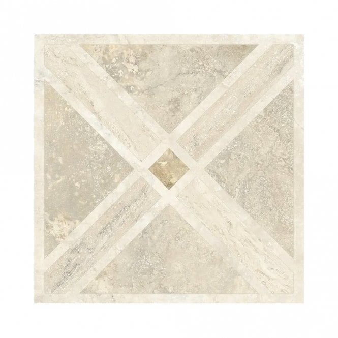 Italian Design Invictus Cross Decor 60cm x 60cm Wall & Floor Tile