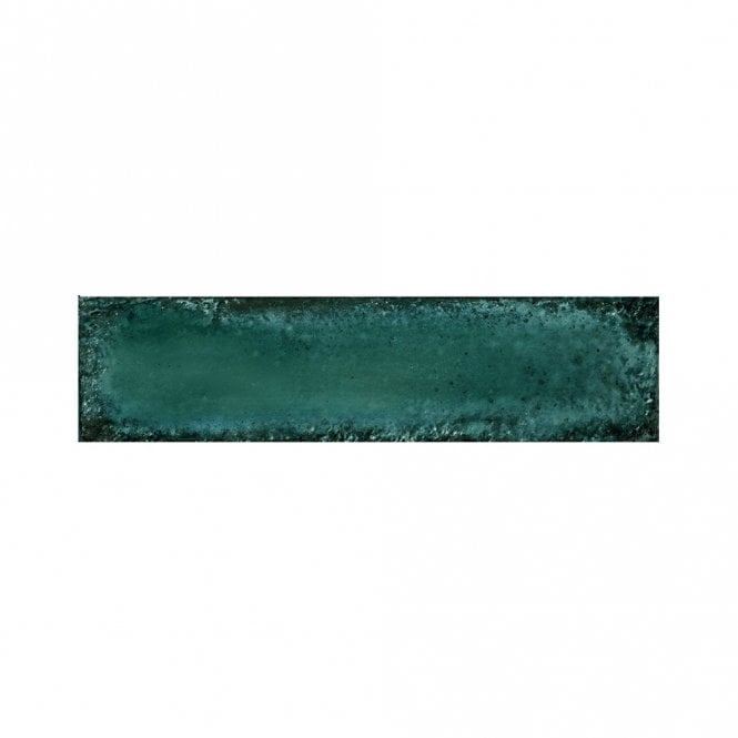 Italian Design Mtc Brk Green Lux 6cm x 24cm Wall Tile