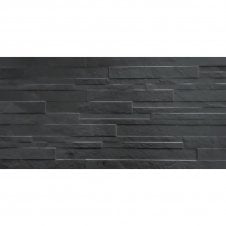 Ocean Black Muretto Abys Ret 30cm x 60cm Wall & Floor Tile