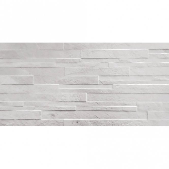 Italian Design Ocean Black Muretto Pearl Rett 30cm x 60cm Wall & Floor Tile