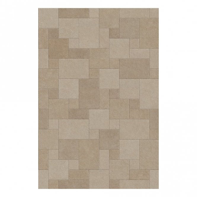 Italian Design Sedimenti Beige Tumbled Modular Tile - 0.75sq/m Box Deal