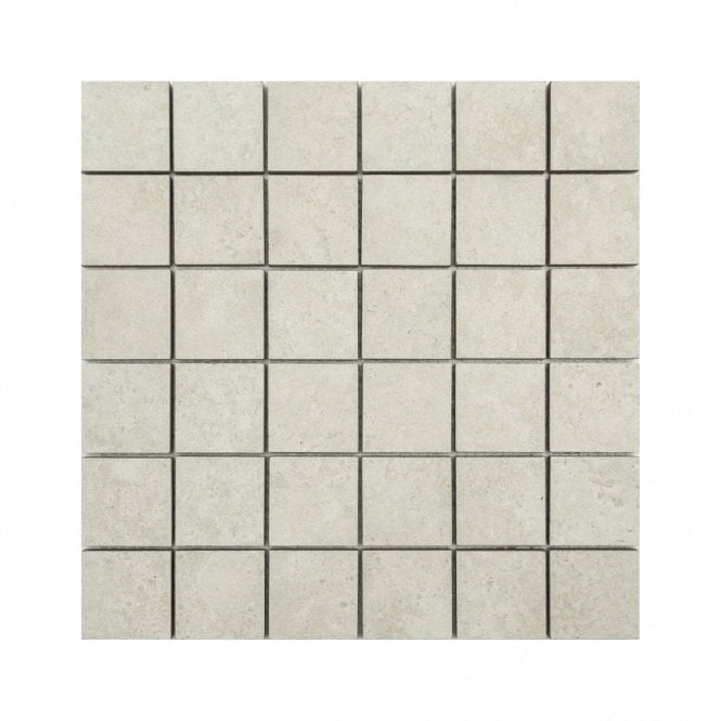 Italian Design Theory Mosaico White 30cm x 30cm Wall Tile
