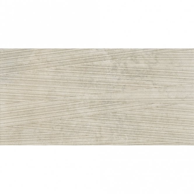 Italian Design Theory White Decor Cannettato 60cm x 120cm Wall and Floor Tile