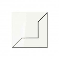 Kenzo Decor Cross Black 15cm x 15cm Wall Tile