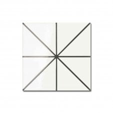 Kenzo Decor Star Black 15cm x 15cm Wall Tile