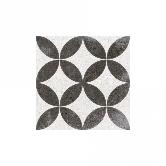 Kerala Negro 20cm x 20cm Wall & Floor Tile