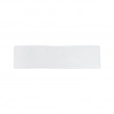 Kezma Metro Flat Matt White 7.5cm x 30cm Wall and Floor Tile