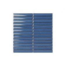 Kit Kat Fairytale Denim Blue (2cm x 14.5cm) 29.6cm x 29.9cm Mosaic Tile
