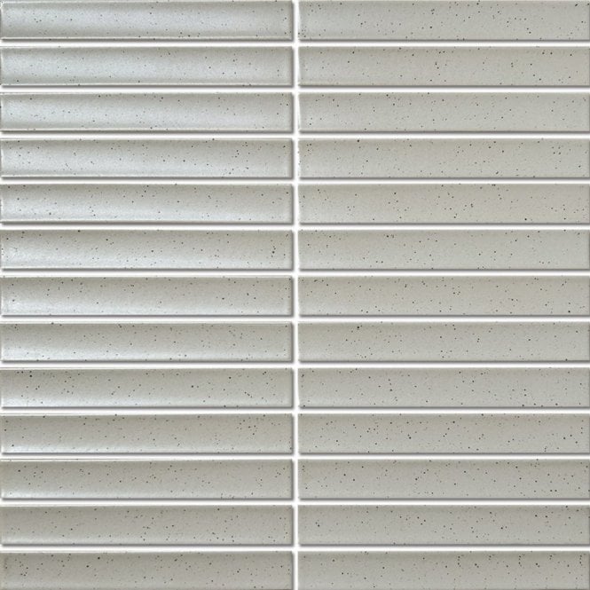 Kit Kat Speckle Stone Grey Matt 29.9cm x 29.6cm (1.5cm x 14.5cm) Mosaic Tile