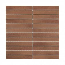 Kit Kat Terracotta 30cm x 30cm Mosaic Tile