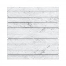 KitKat Concave Carrara White (3cm x 15.2cm) 30.5cm x 31.8cm Wall Tile