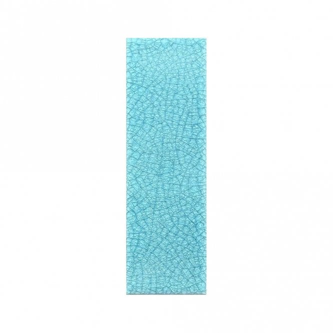 Knightsbridge Crackle Sky Blue 6cm x 20cm Wall & Floor Tile