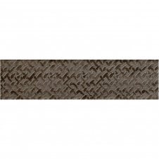 Loft Brick Brown High Gloss Decor 6.5cm x 26cm Wall Tile