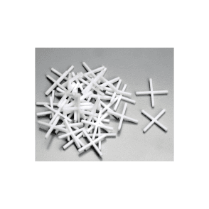 Distanziali Per Pavimentisti PSC 4mm (5/32) &ndash; 50 Pezzi Trasparenti, Modello LVP 002