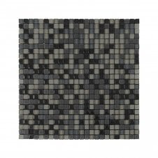Malla Black Mix (1cm x 1cm) 30cm x 30cm Peel & Stick Mosaic Tile