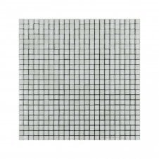Malla White Kiss (1cm x 1cm) 30cm x 30cm Peel & Stick Mosaic Tile