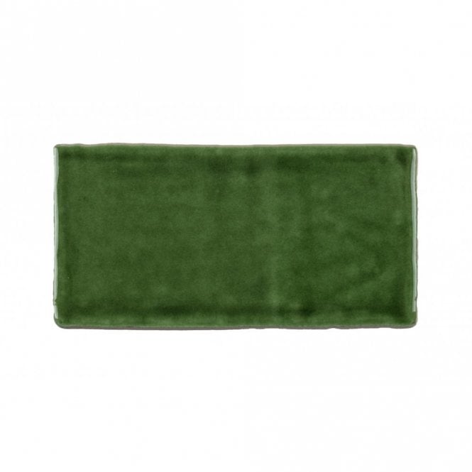 Manual Antic Green Brillo 7.5cm x 15cm Wall Tile