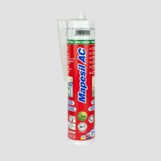Mapei AC 111 Mapesil Silicone Sealant Silver Grey 310ml BOX