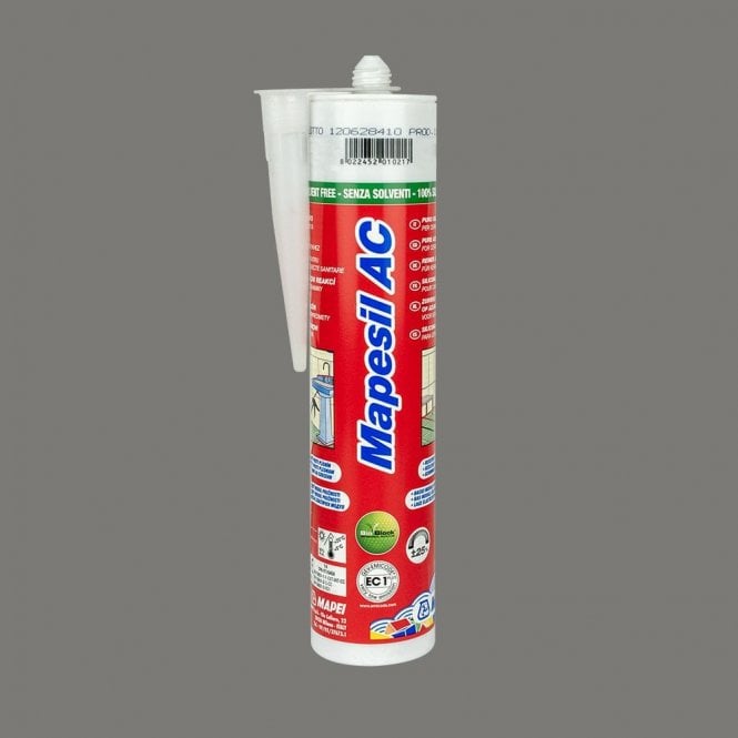 Mapei AC 113 Mapesil Silicone Sealant Grey 310ml