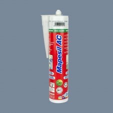 Mapei AC 125 Mapesil Silicone Sealant Castle Grey 310ml