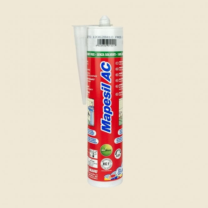 Mapei AC 130 Mapesil Silicone Sealant Jasmine 310ml