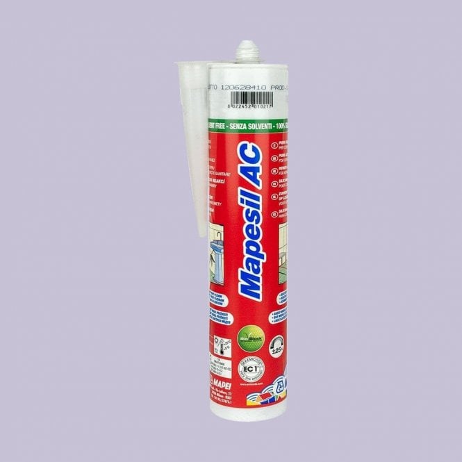 Mapei Mapesil AC 163 Silicone Sealant Light Lilac 310ml