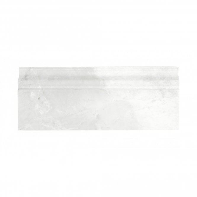 Marbel Nuvola Dolomiti Skirting Honed 11.9cm x 30.5cm Border Tile
