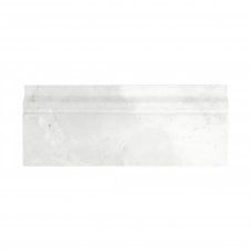 Marbel Nuvola Dolomiti Skirting Honed 11.9cm x 30.5cm Border Tile