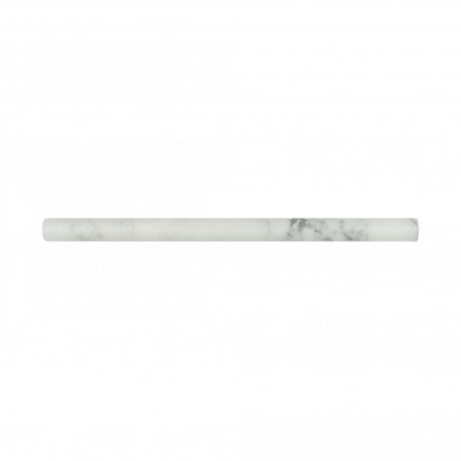 Marble Arabescato Goya Pencil Honed 2cm x 30.5cm Border Tile