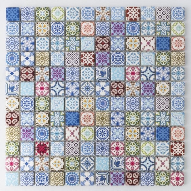 Marroc Marrakesh (2.3cm x 2.3cm) 30cm x 30cm Mosaic Tile
