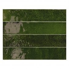 Menorca Tourmaline 6.5cm x 32.8cm Wall Tile