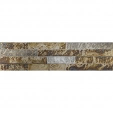 Metal Panel Tungsten Grey 15cm x 60cm Peel&Stick Tile