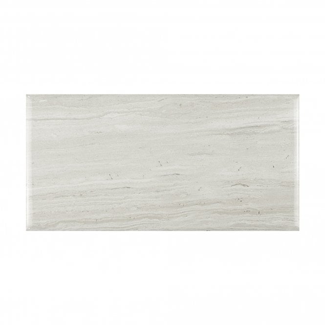 Metro Brick Flat Stone Effect Blanco (Roma White) 7.5cm x 15cm Wall Tile