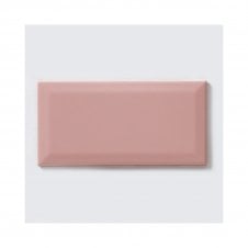 Metro Rosa Bevel 10cm x 20cm Wall Tile