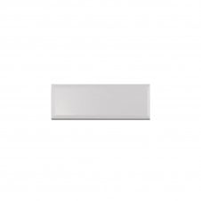 Metro White Bevel Gloss 10cm x 30cm Wall Tile