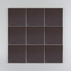 Millefeoria Chocolate 10cm x 10cm Wall Tile