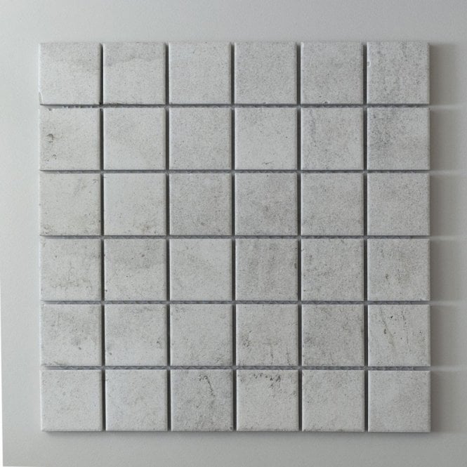 Mineral Blanco R11 Porcelain (4.8cm x 4.8cm) 30.6cm x 30.6cm Mosaic Tile