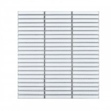 Mini Kit Kat Plain Classic White (1.2cm x 9.2cm) 28.2cm x 30.8m Mosaic Tile